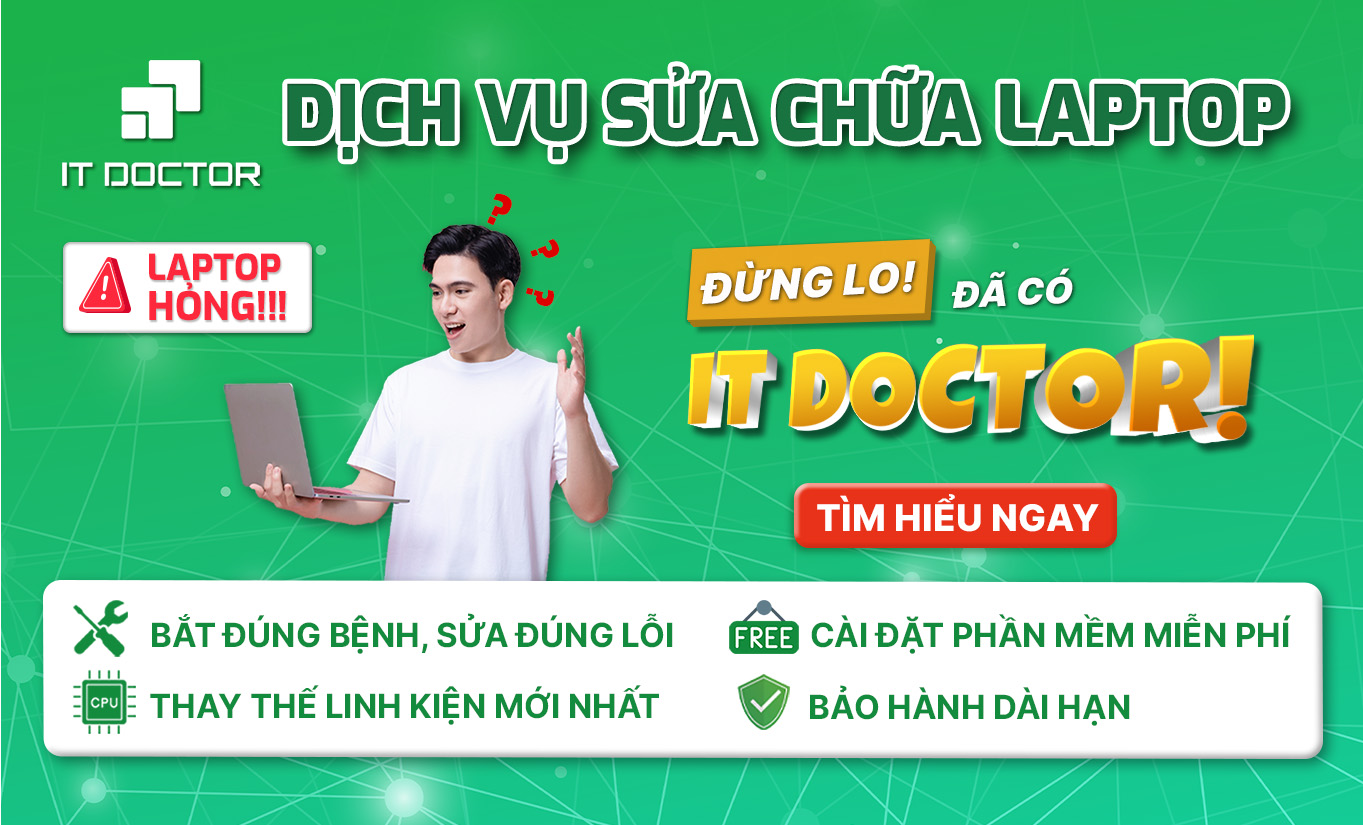 Banner dịch vụ sửa chữa Laptop