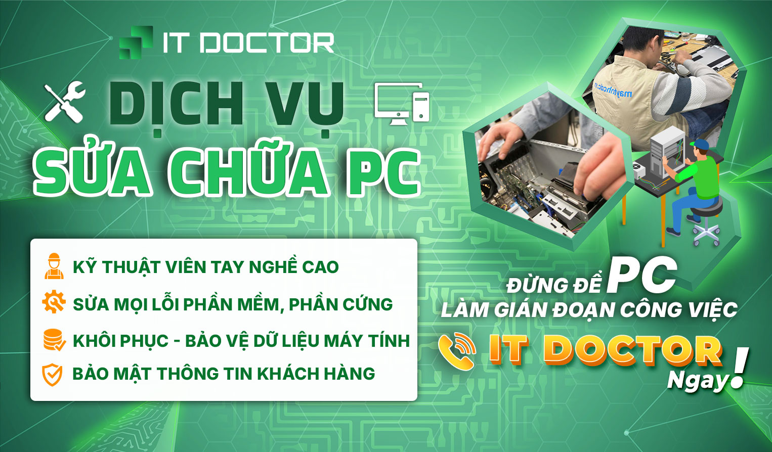 Banner dịch vụ sửa chữa pc 