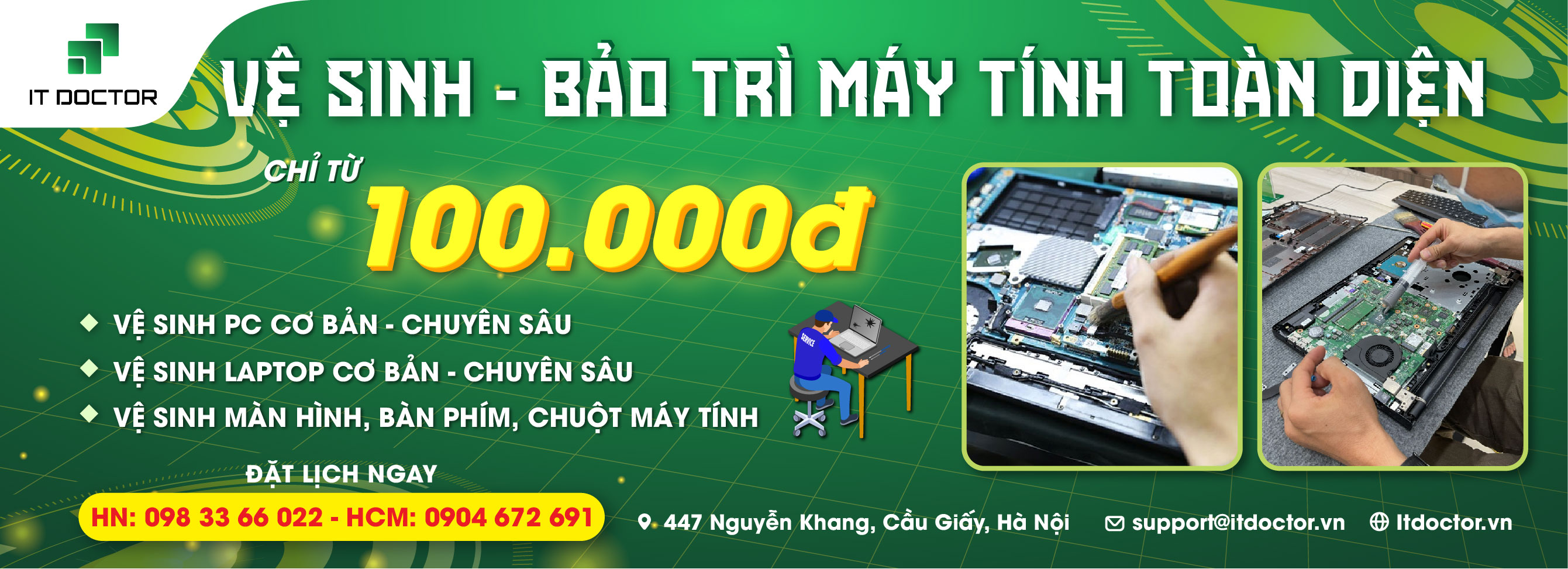 Vệ Sinh - Bảo Trì
